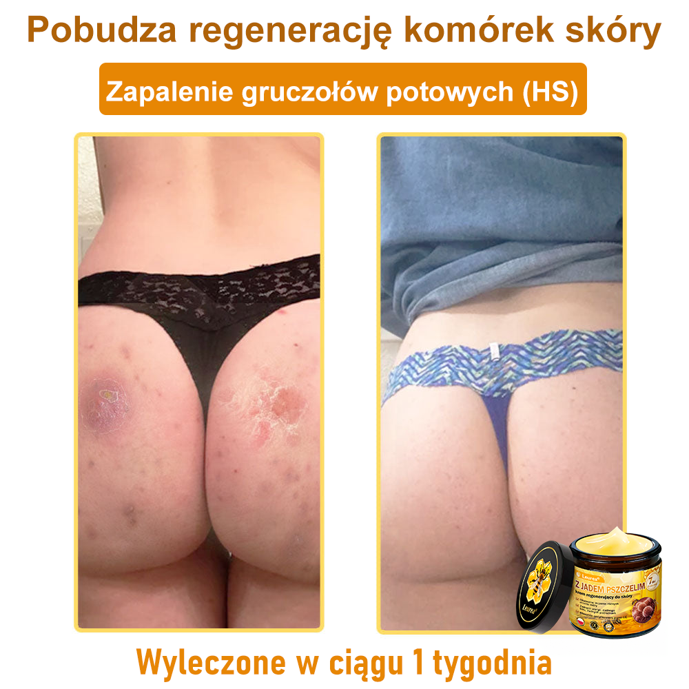 ✨Leurea® Krem Regenerujący z Jadem Pszczelim🔥 Naturalna regeneracja skóry, wygładzenie zmarszczek i promienna cera-50 ml