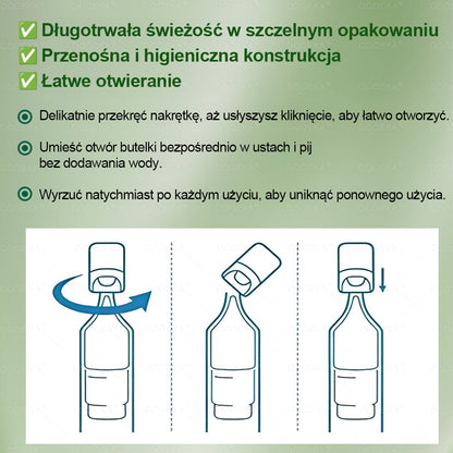 🍏🍏DOOEKA® GLP-1 8 w 1 Fit & Vital roztwór doustny – Raz dziennie, widoczne zmiany w ciągu 7 dni / W przypadku otyłości, zdrowia serca i układu krążenia, cukrzycy, bezdechu sennego, zdrowia jelit, problemów ze stawami i wielu innych