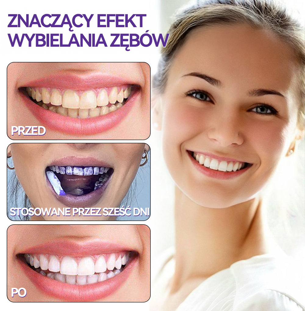 🟣Ourlyard™ Proszek mineralny do regeneracji zębów 🔥Kompleksowa pielęgnacja: naprawa, wybielanie, zdrowe dziąsła i świeży uśmiech