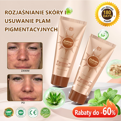 ☀️🌙Parowu™ Wybielająca i Rozjaśniająca Maska - Naturalne składniki trwale usuwają plamy, piegi i przebarwienia