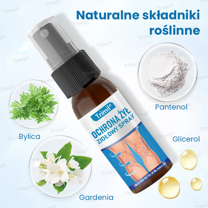 💙💙Trimil® Ziołowy Spray na Ochronę Żył - ✅ Klinicznie udowodniono, że eliminuje żylaki w zaledwie 7 dni!